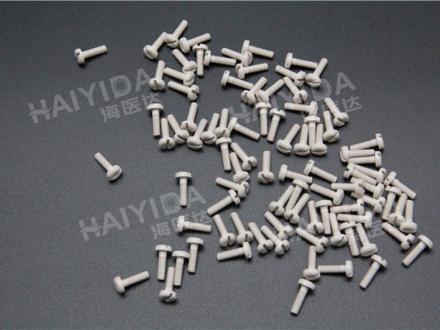 PEEK injection screw